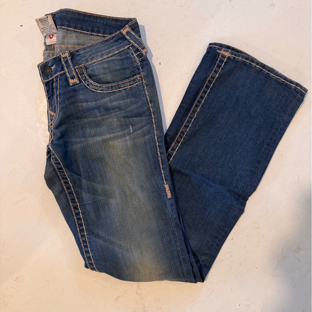 True Religion Billy Bootcut Jeans – Made in USA – Size 29 – Y2K Vintage - Picture 3 of 8